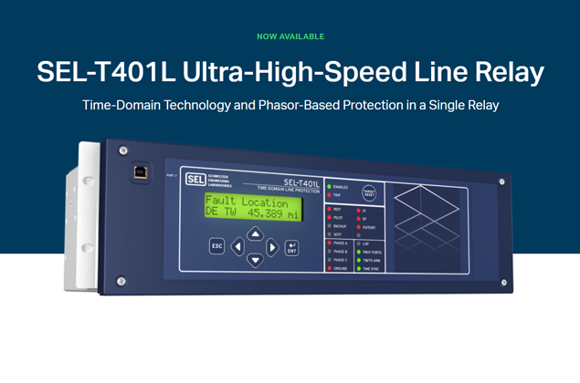 Introducing SEL-T401L Ultra-High-Speed Line Relay